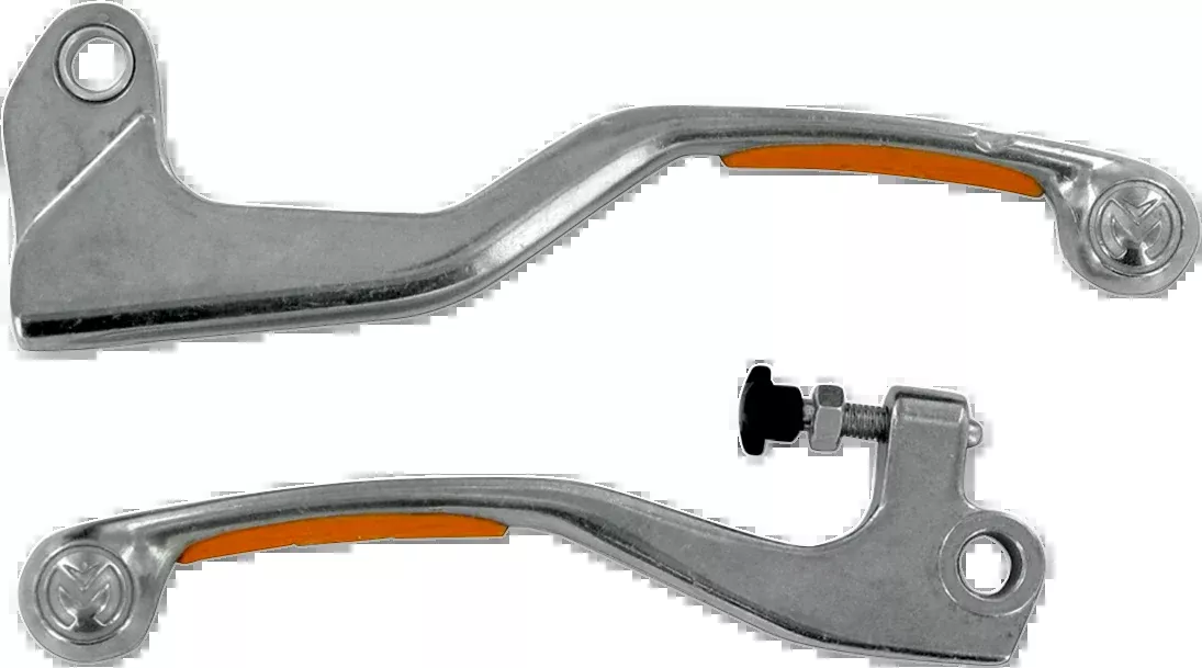 Moose Offroad Competition Lever Set - Orange-1SGKJ78