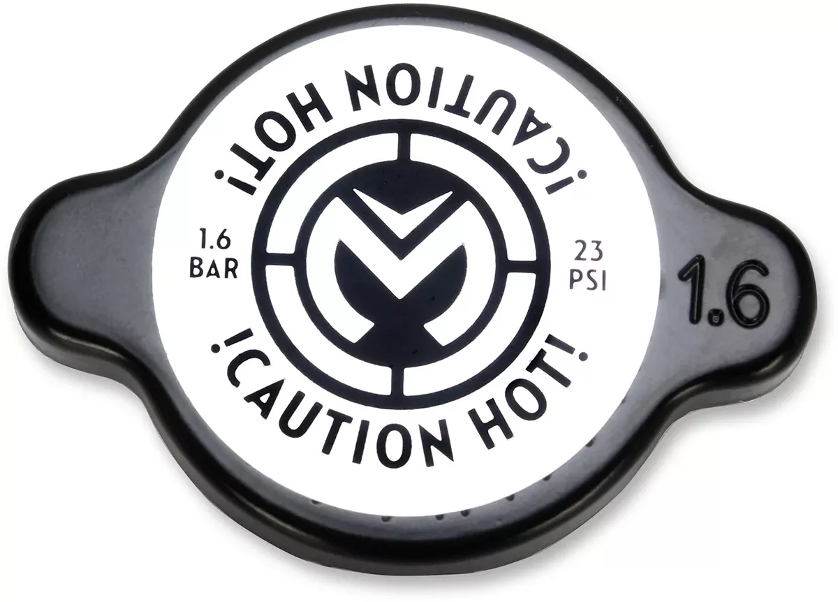 Moose Offroad High Pressure Radiator Cap - Black - 1.6 Bar-212-1601