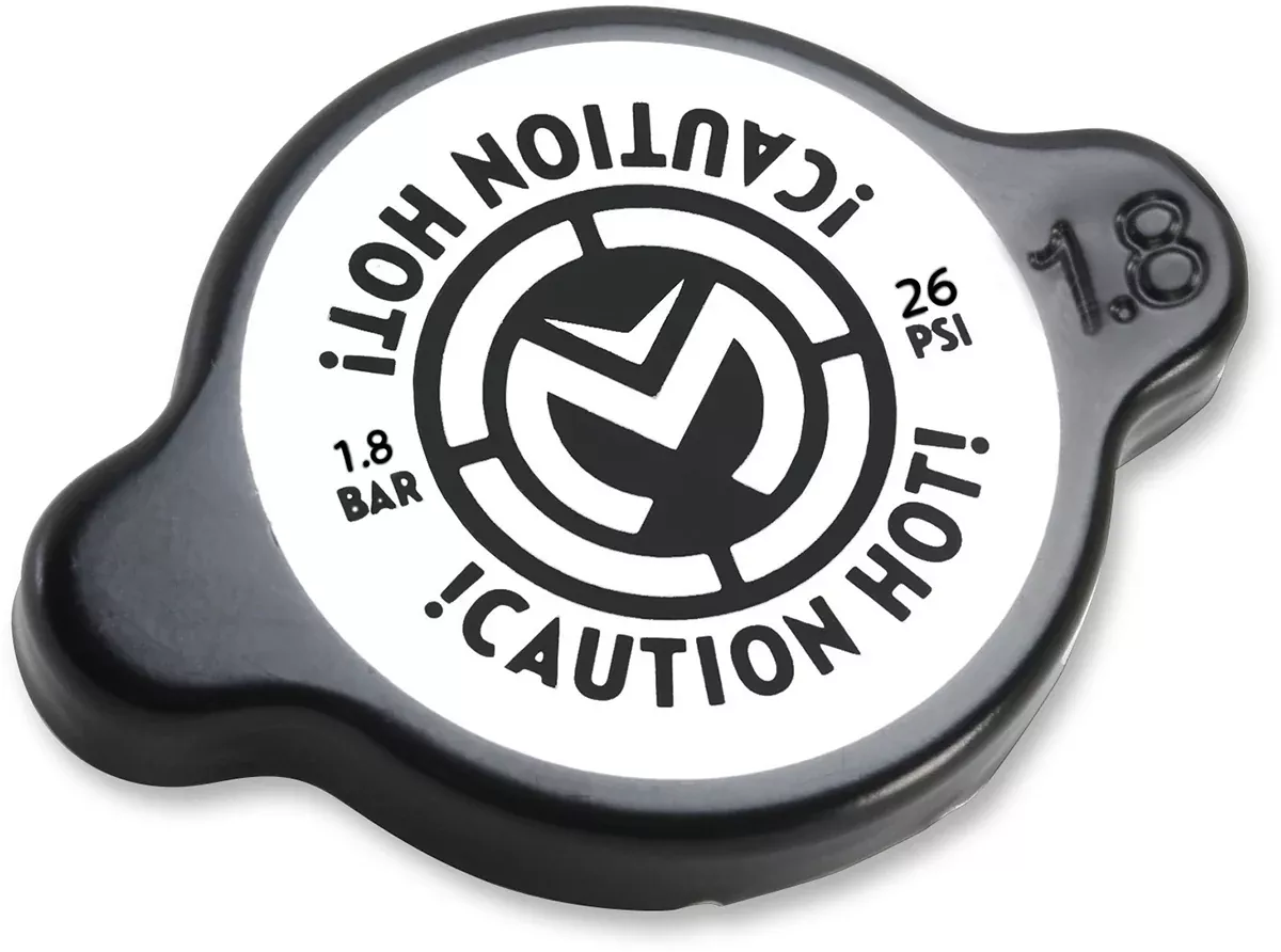 Moose Offroad High Pressure Radiator Cap - Black - 1.8 Bar-212-1801