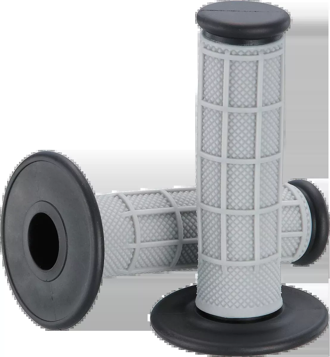 Moose Offroad Qualifier Grips - Half Waffle - Black-1MG0715-EBM