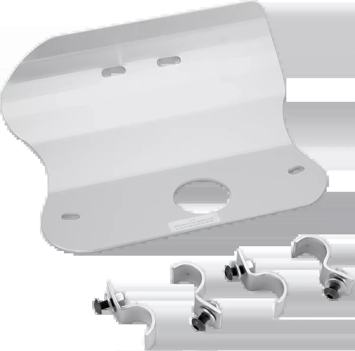Moose Offroad Skid Plate – Silver – Kawasaki – KDX 200/220-214