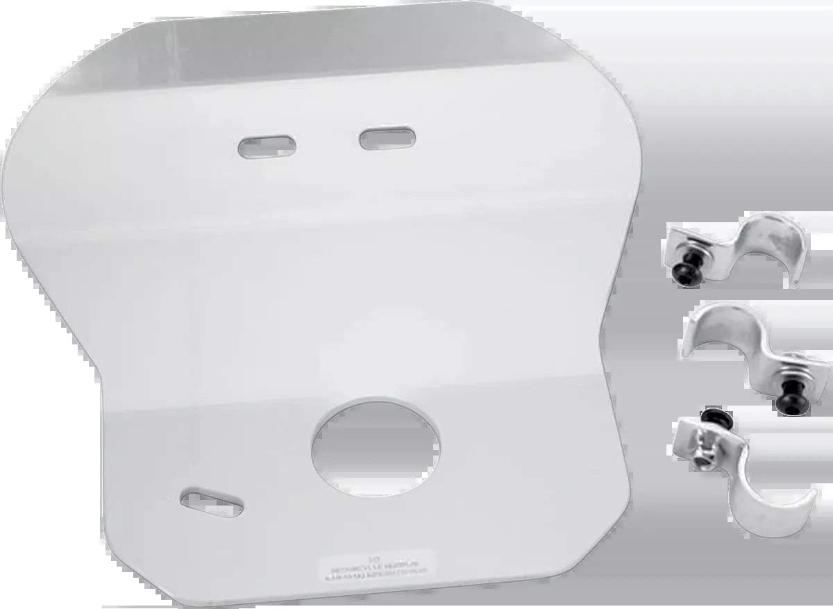 Moose Offroad Skid Plate – Silver – Kawasaki – KDX 200/220-217