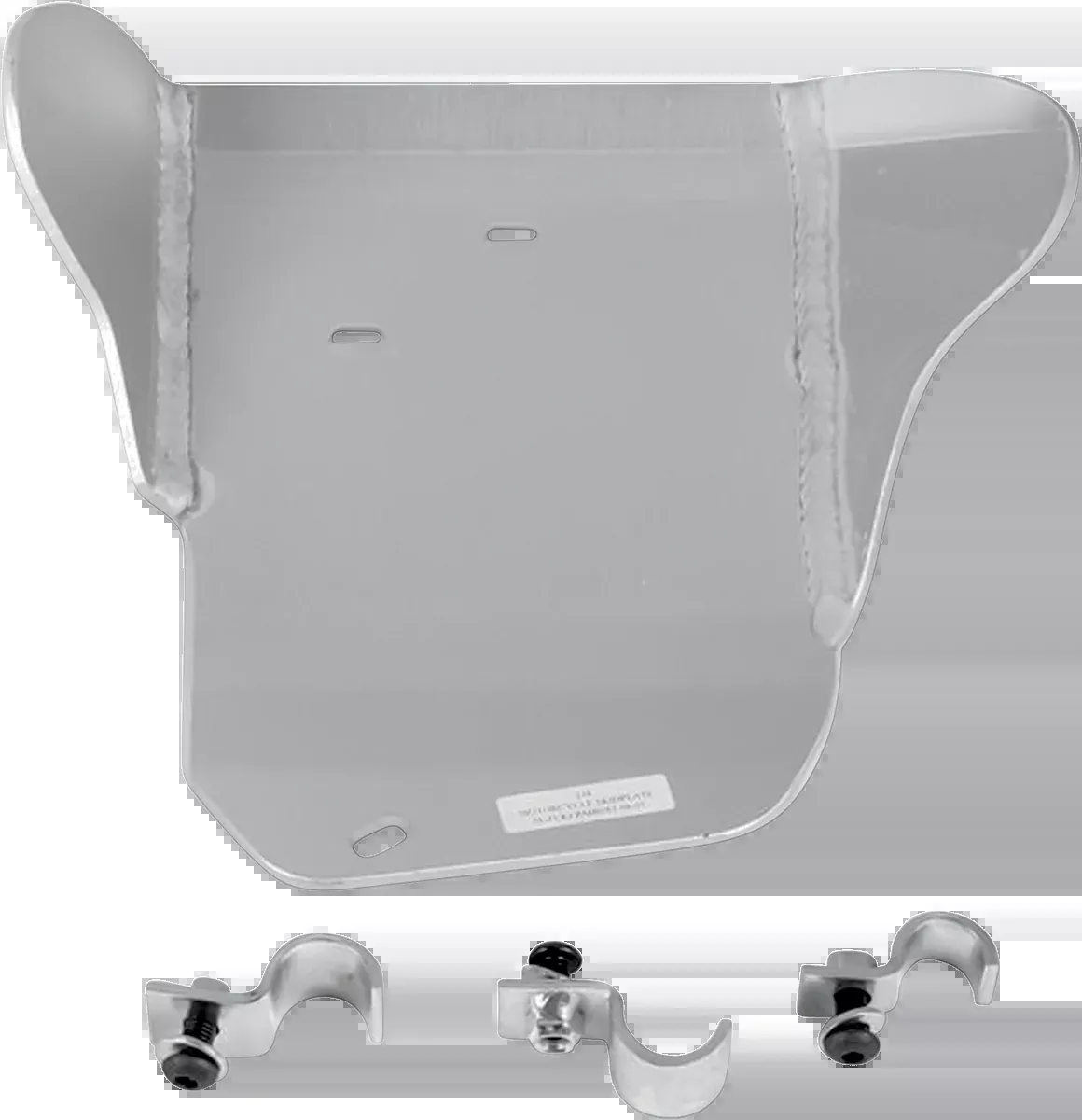 Moose Offroad Skid Plate – Silver – Suzuki – RM 80/85/85 L-238