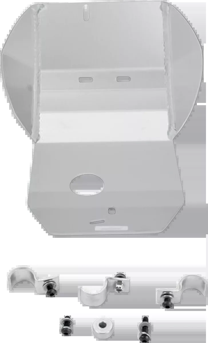 Moose Offroad Skid Plate – Silver – Yamaha-233