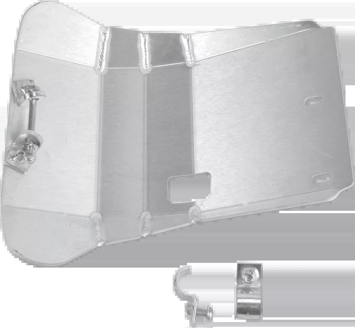 Moose Offroad Skid Plate - Silver - Yamaha - TW 200-278
