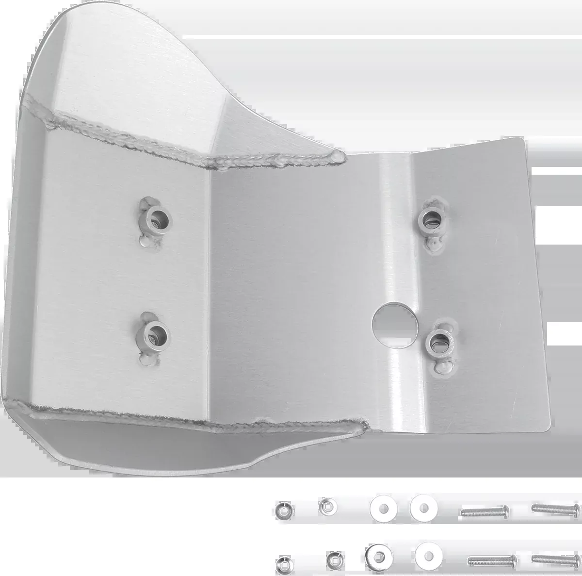 Moose Offroad Skid Plate – Silver – Yamaha – XT 250-277