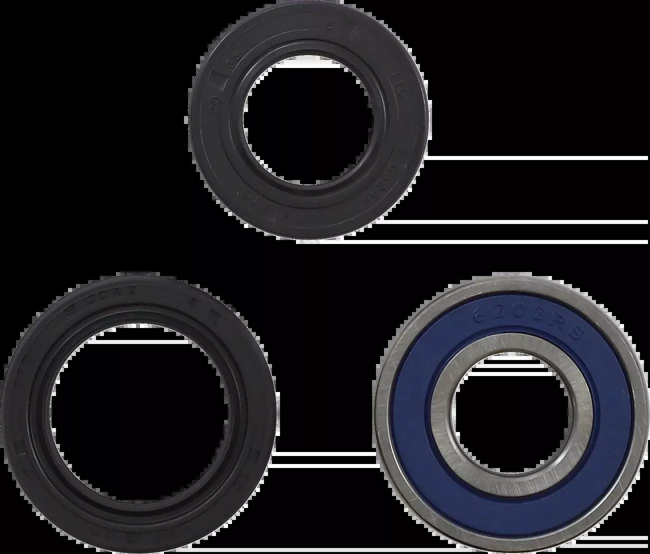 Moose Offroad Steering Stem Bearing Kit – Lower-25-1461
