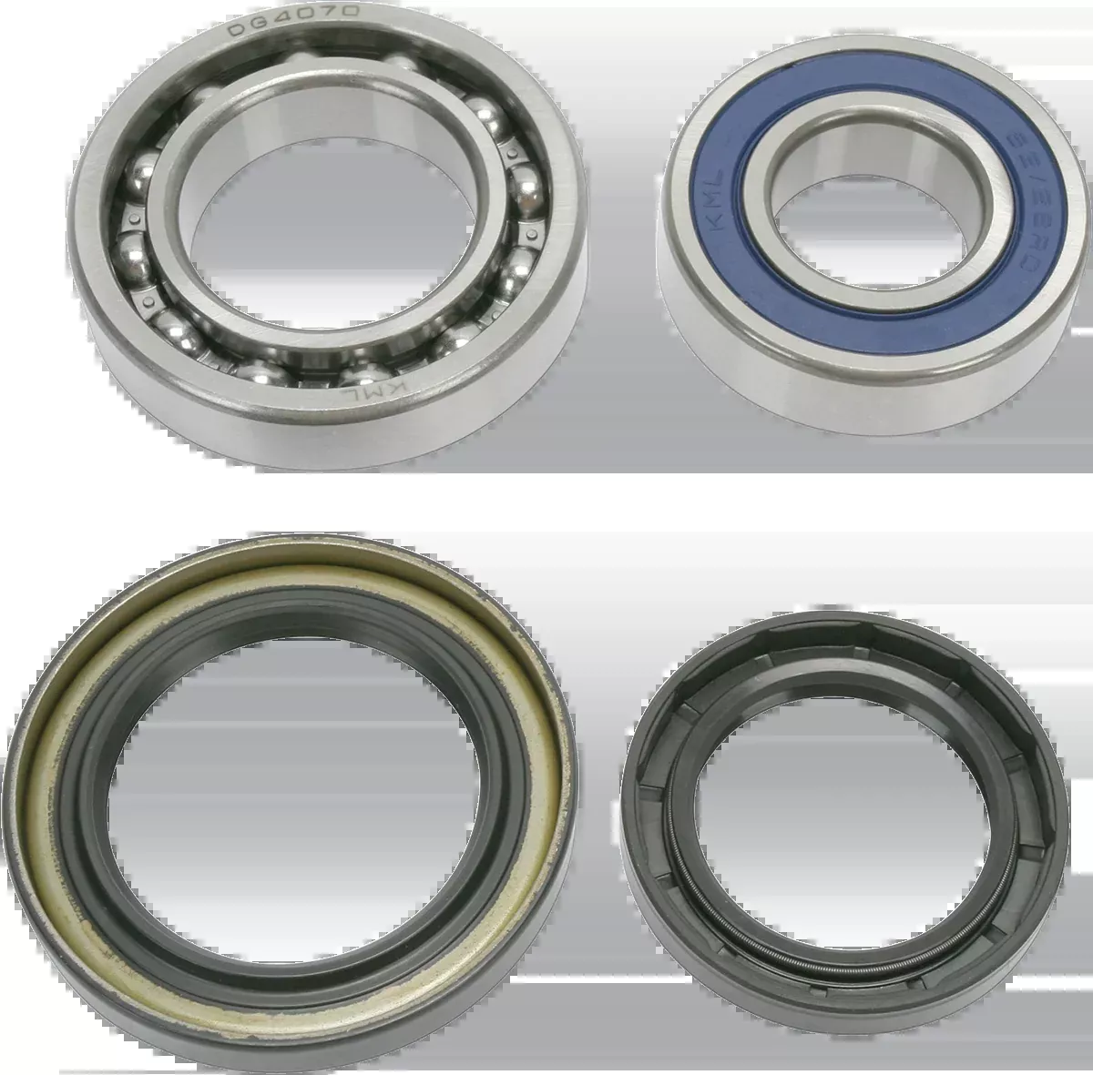 Moose Offroad Wheel Bearing Kit - Rear - Wolverine 350-25-1018
