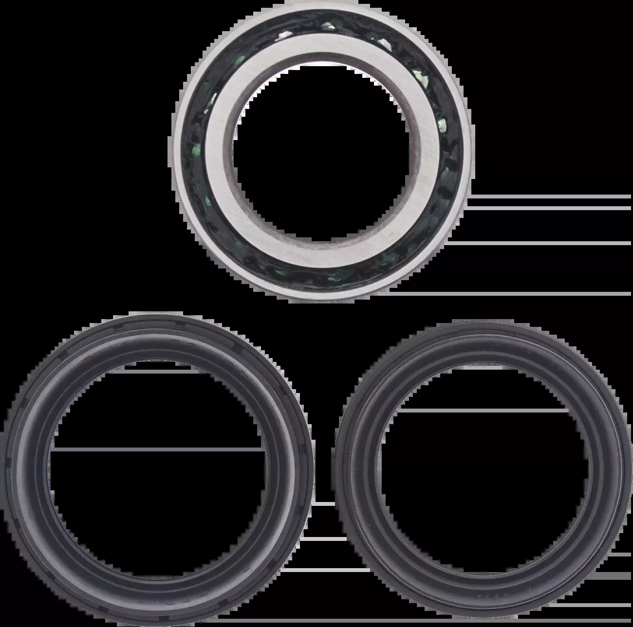 Moose Offroad Wheel Bearing Kit – Tapered – Double Angular Contact – Rear – Rincon 650/680/Rubicon 700-25-1480-HP