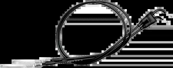 Motion Pro Black Vinyl Throttle Cable - Push/Pull - +3" - '02-'13 Husaberg/KTM