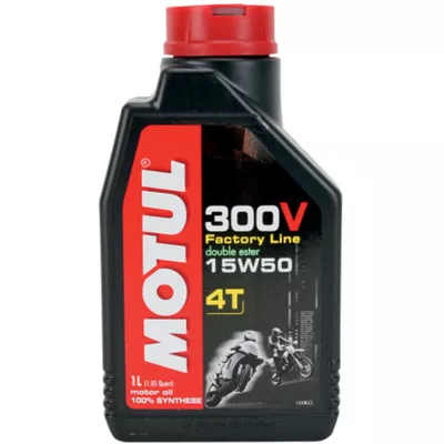 Motul 300V 15W50 Synthetic Ester Motorcycle Oil