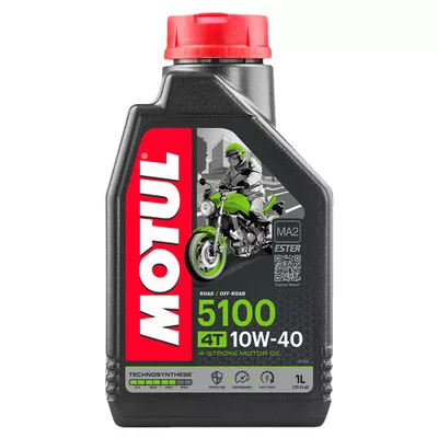 Motul 5100 10W40 Synthetic Blend 4T Motorcycle Oil
