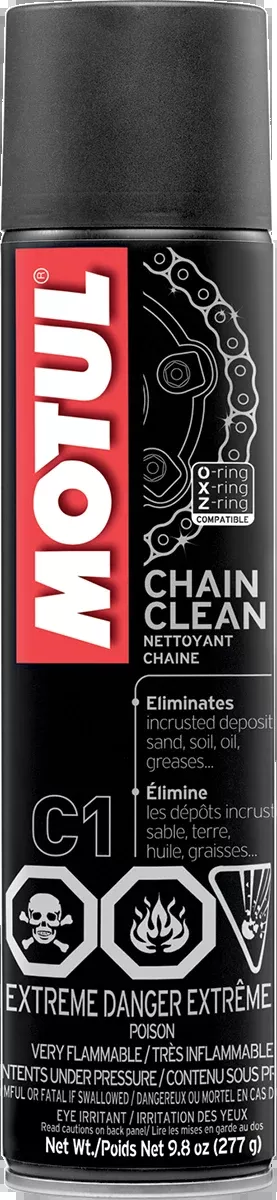 Motul Chain Clean – 9.8 Oz. Net Wt. – Aerosol