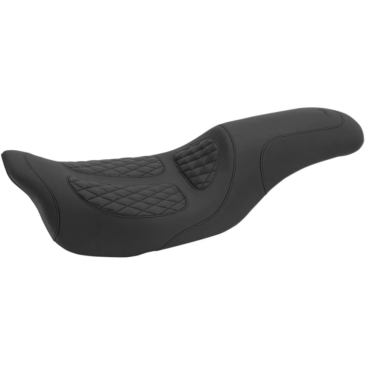 Mustang Dave Perewitz Signature Series Seat - 76981 For Harley Touring 2008-2025