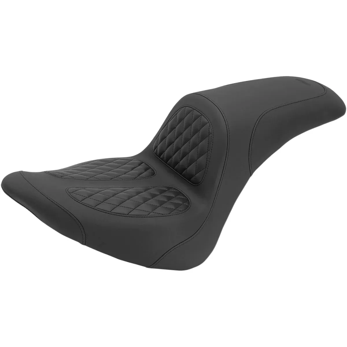 Mustang Dave Perewitz Signature Series Seat - 76982 For Harley Softail 2006-2017
