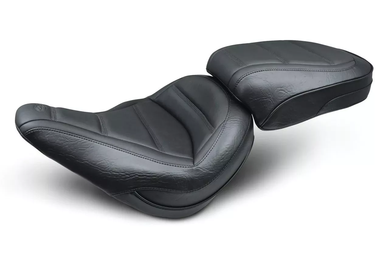 Mustang Passenger Pillion for Standard Touring Solo Seat for '18-21 Harley-Davidson Softail Slim
