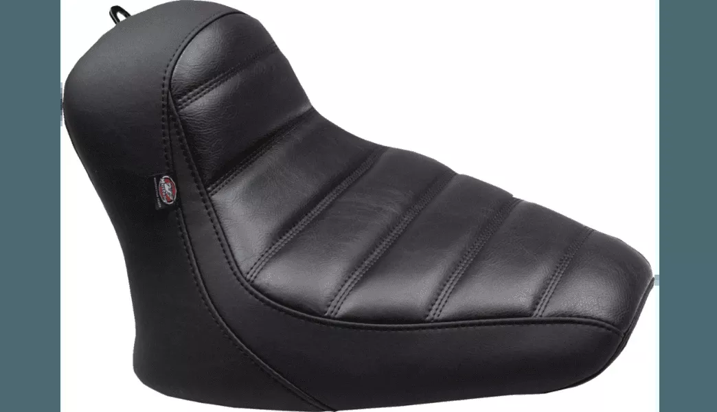 Mustang Runaround Solo Seat for '22-Up Indian Chief - Tuck & Roll