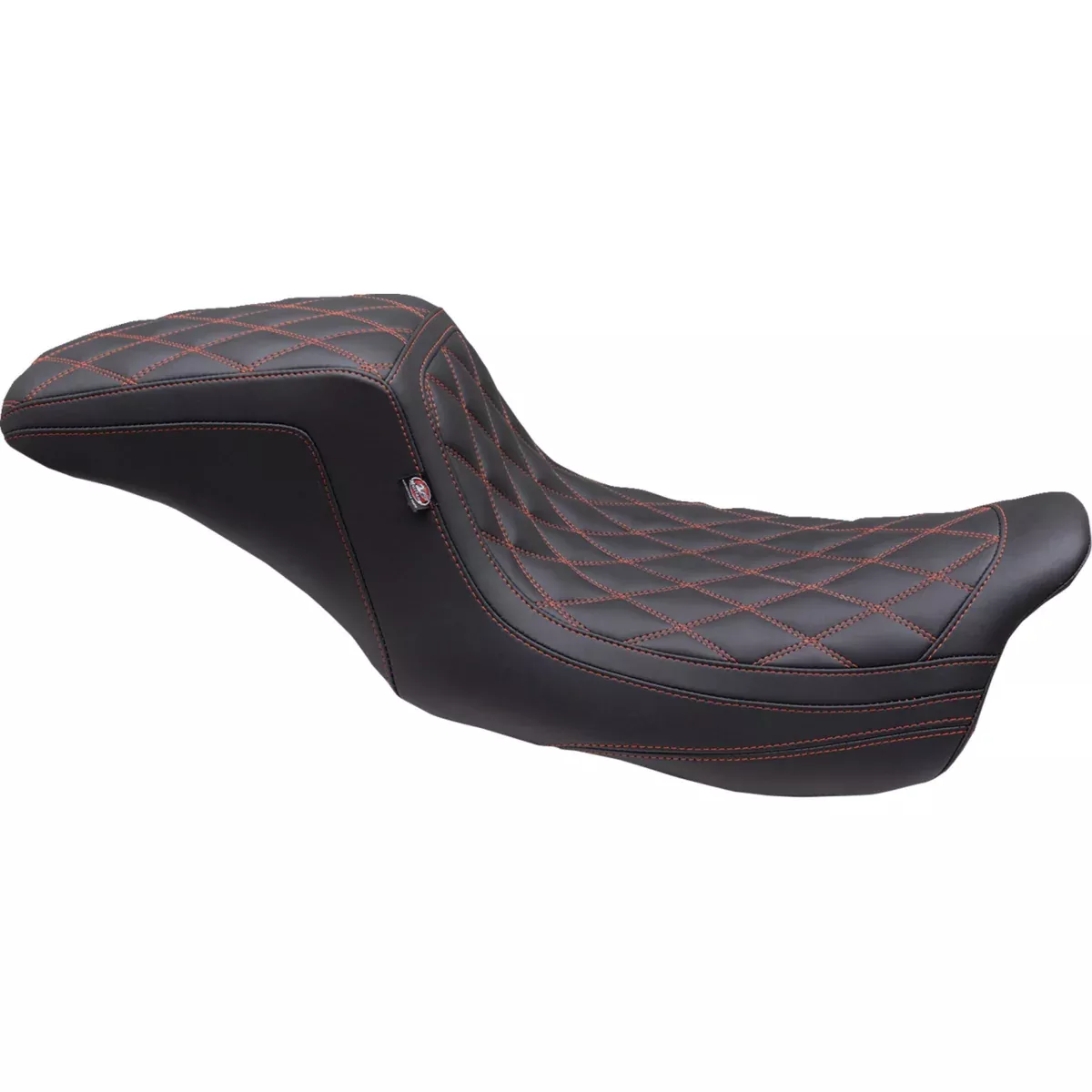 Mustang Squareback Seat – 75299AB For Harley Touring 2008-2025