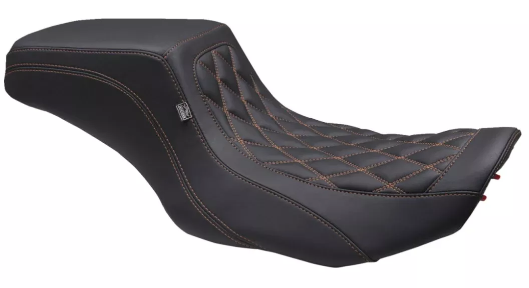 Mustang Squareback Seat – 88416MO For Harley Touring 2023-2026