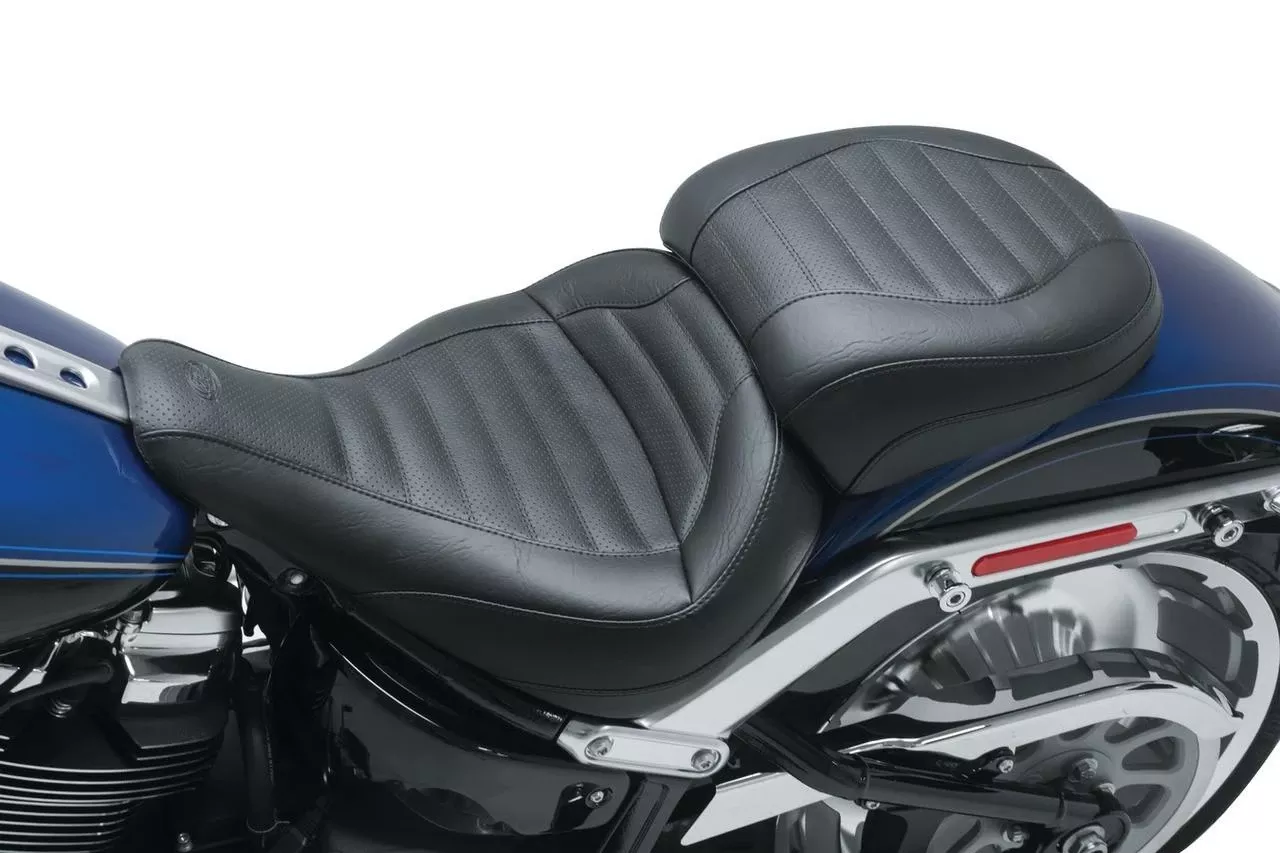 Mustang Standard Solo Touring Seat for '18-Up Harley-Davidson Softail Fat Boy