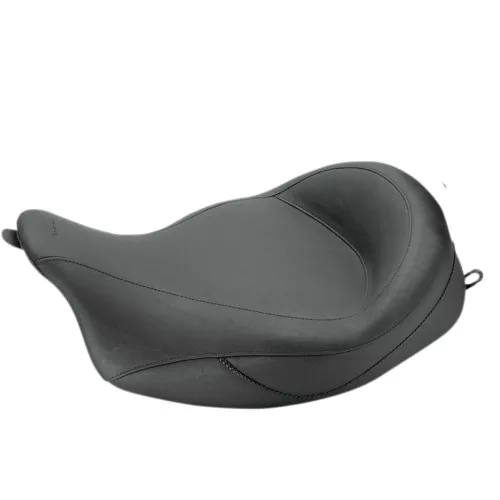Mustang Wide Super Touring Solo Seat for 2008-2023 Harley Touring - Vintage