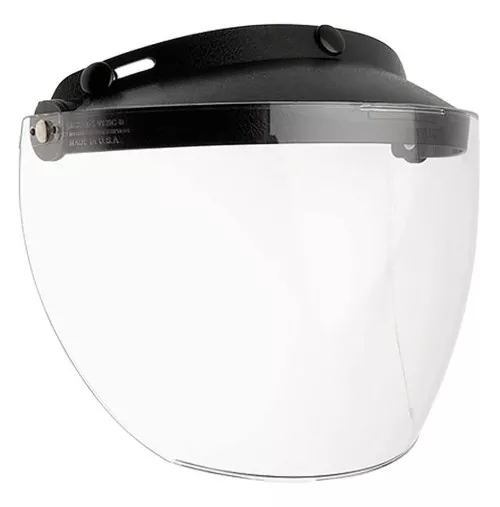MXL Universal 3-Snap Motorcycle Helmet Flip Shield