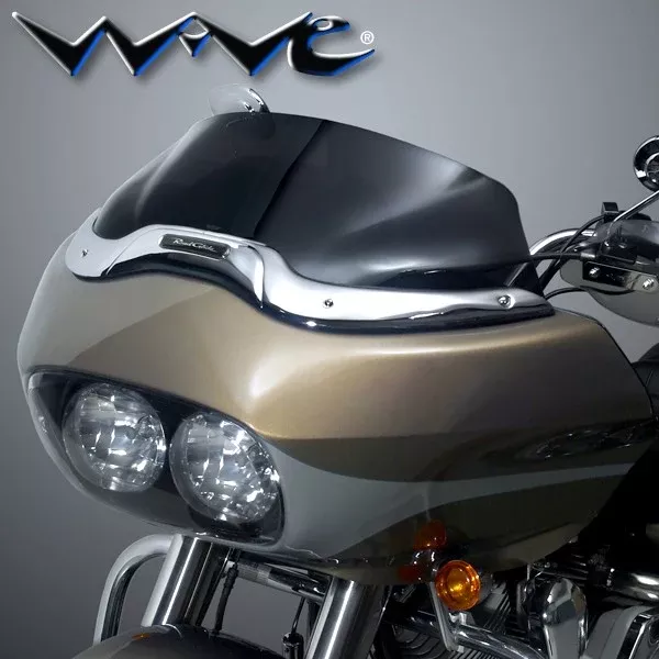 National Cycle N27406 – Wave Windshield for Harley-Davidson – Dark Tint