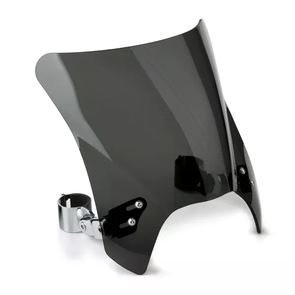 National Cycle N2831-001 Mohawk Dark Tint Windshield for V-Twin – Chrome Hardware