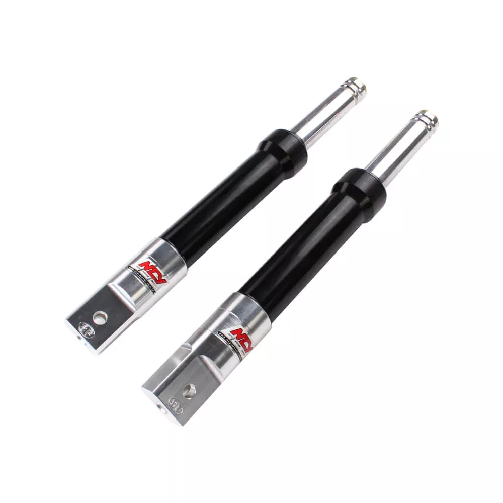 NCY Performance Forks (Drum Type, All Black); Honda Ruckus