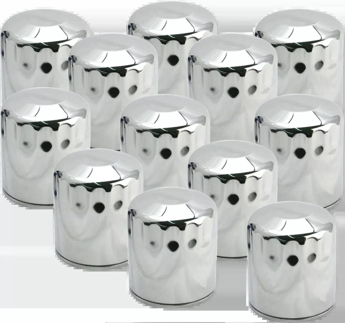 Oil Filters - Chrome - 12-Pack