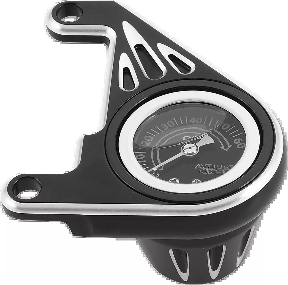 Oil Pressure Gauge Kit - Deep Cut - Black