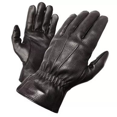 Olympia 140 Mens Deerskin I Black Comfort Classic Gloves