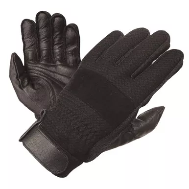 Olympia 150 Mens Airflow I Black Leather Classic Gloves