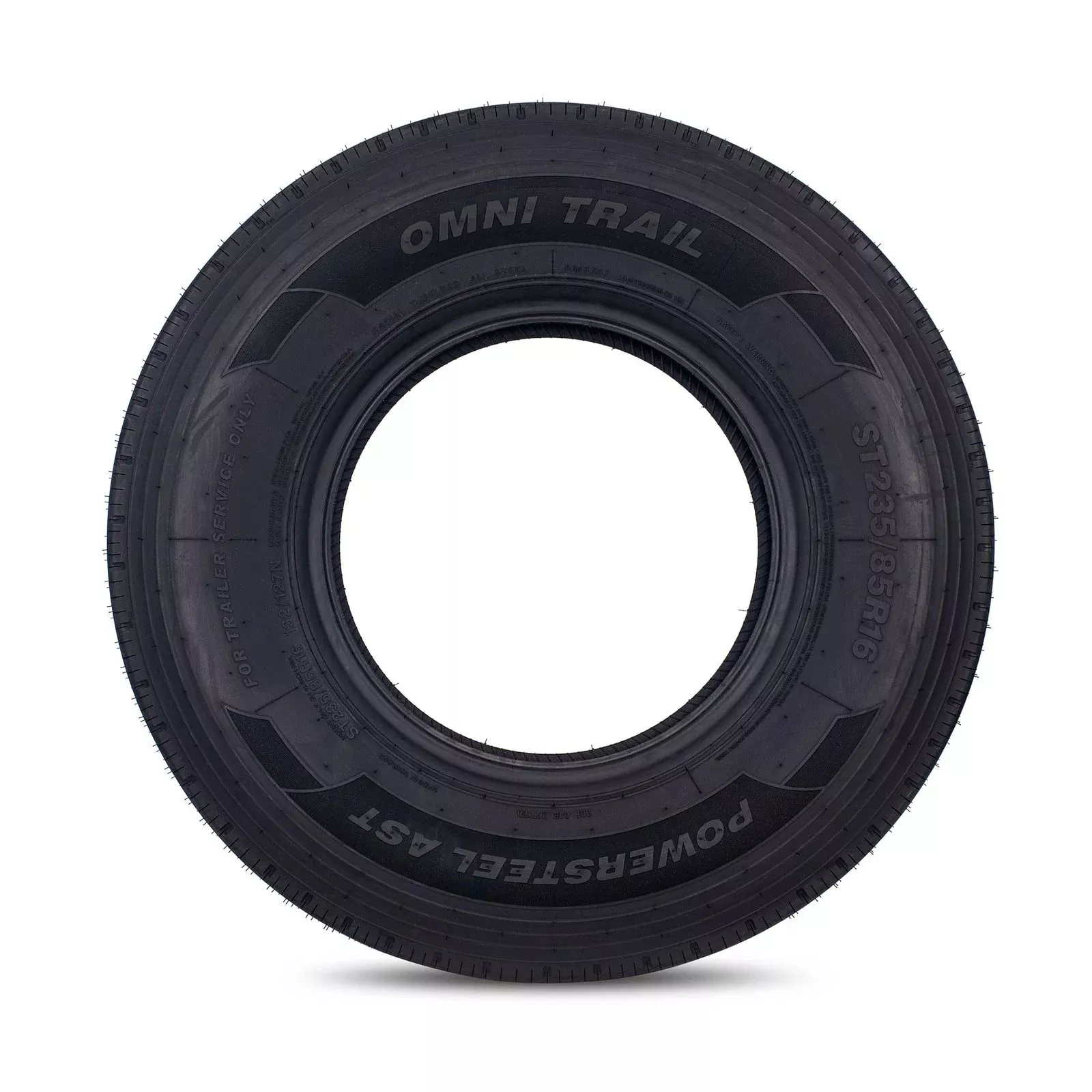 Omni Trail Powersteel AST ST235/85R16 Load Range G Trailer Tire