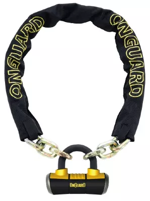 OnGuard 8019L Mastiff Hex Chain Lock 6' x 10mm