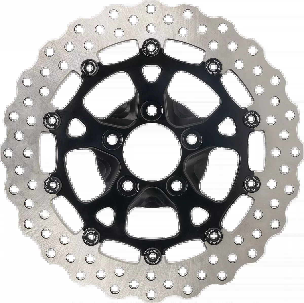 Performance Machine 11.8" Dominator Rear Brake Rotor 2008-2020 Harley Touring