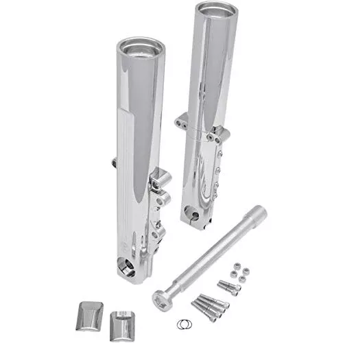 Performance Machine Fork Leg Kit (OEM Single Disc) (Chrome) for 14 Harley FLHX2