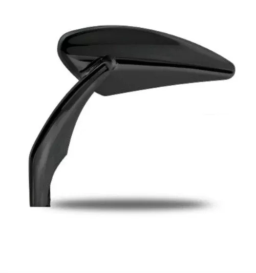 Performance Machine PM Black Left Side Torque Handlebar Mirror Harley / Metric