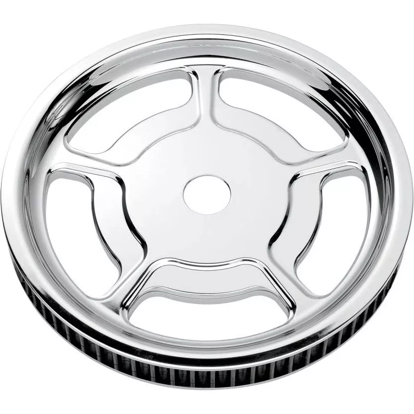 Performance Machine PM Chrome Universal 68t Rear Cush Drive Belt Pulley Harley