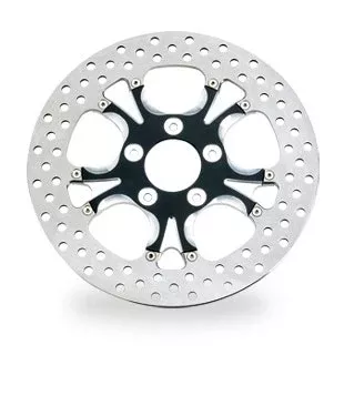 Performance Machine PM Luxe Gatlin Black Platinum Cut 11.5 Front Brake Rotor