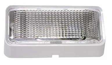 Peterson Manufacturing V384 Porch Light, 12V, Clear Lens
