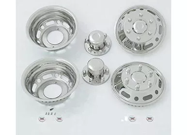 Phoenix USA QS16 Wheel Covers Hubcaps Simulator 16 Inch, 4 Piece Set