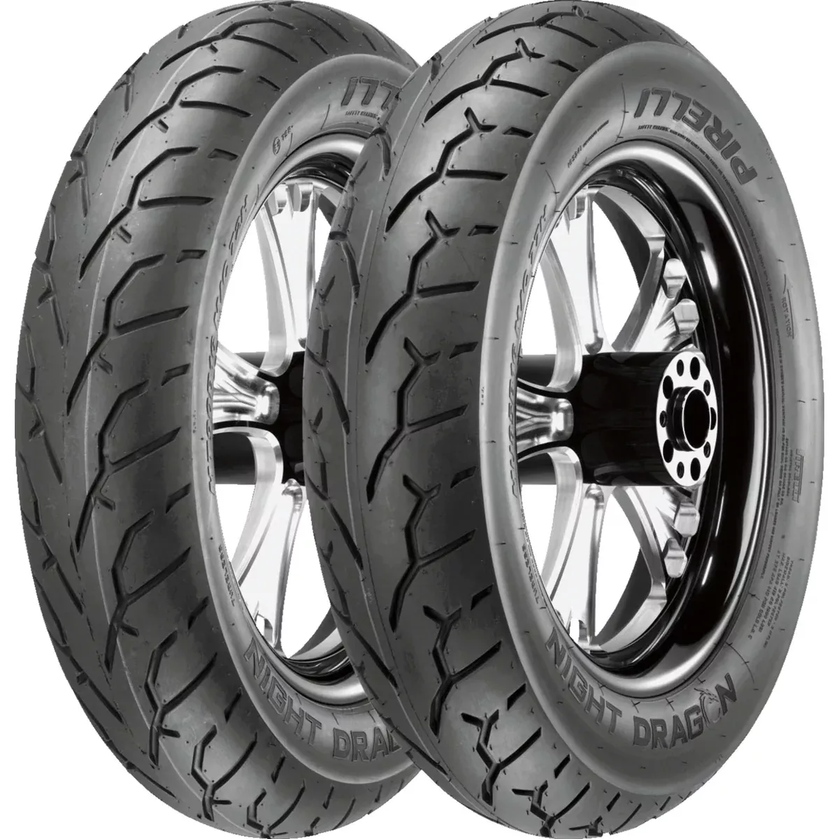 PIRELLI 0305-0283 2211400 Night Dragon™ Tire Tire – Night Dragon™ – Front – 130/80B17 – 65H