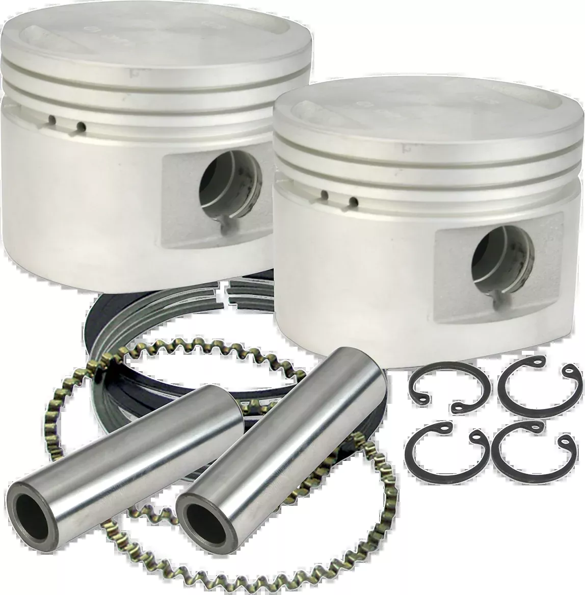 Piston Kit - For 80" Stock or S&S Heads - 3.500" - +0.010"
