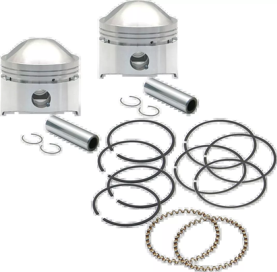 Piston Kit - High Compression - 74" Stock Motor - Standard