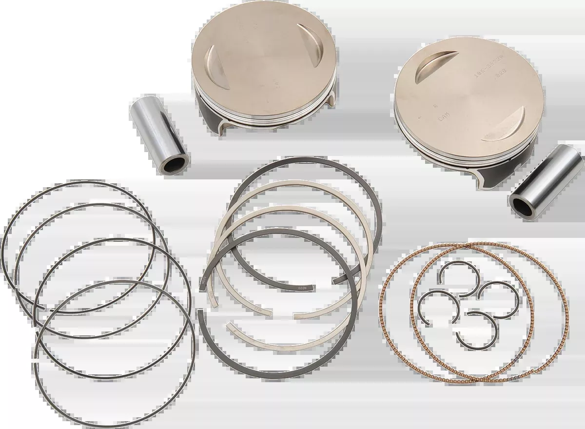 Piston Kit - For Hot Set Up Kits - 4.125" +0.020" - 111"/117"/124" Engine