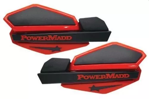 PowerMadd 34202 Star Series Handguard – Red /Black