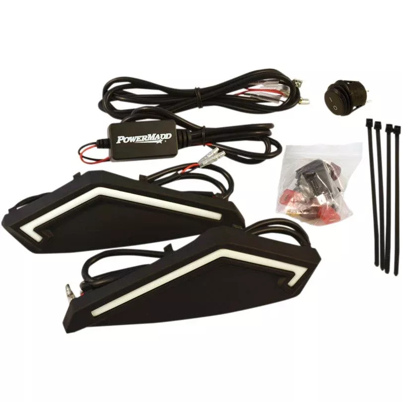 PowerMadd Cobra Orange LED Light Kit for Star Series Handguards Covers