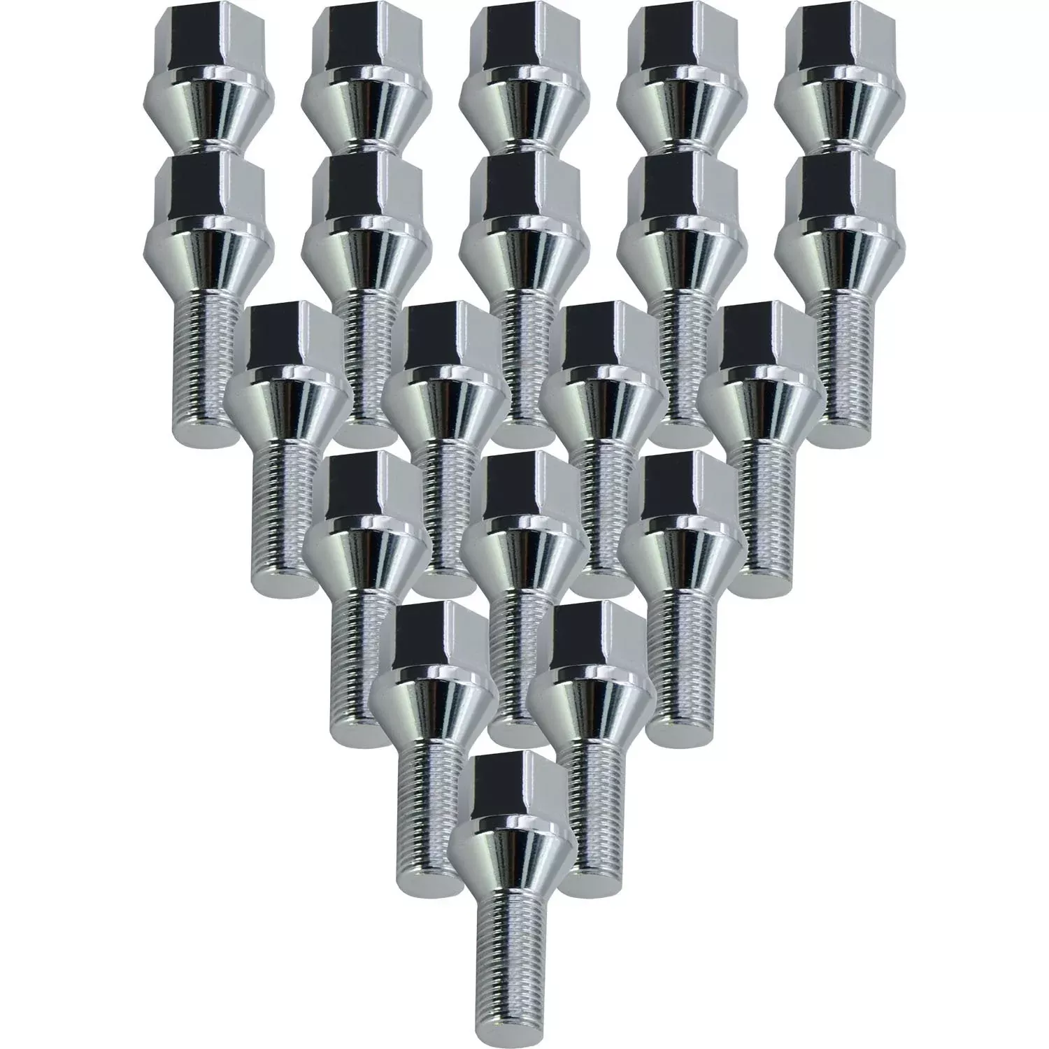 Premium Service M12x1.25 Bulge Acorn Wheel Lug Bolt 17mm Hex Pack of 20