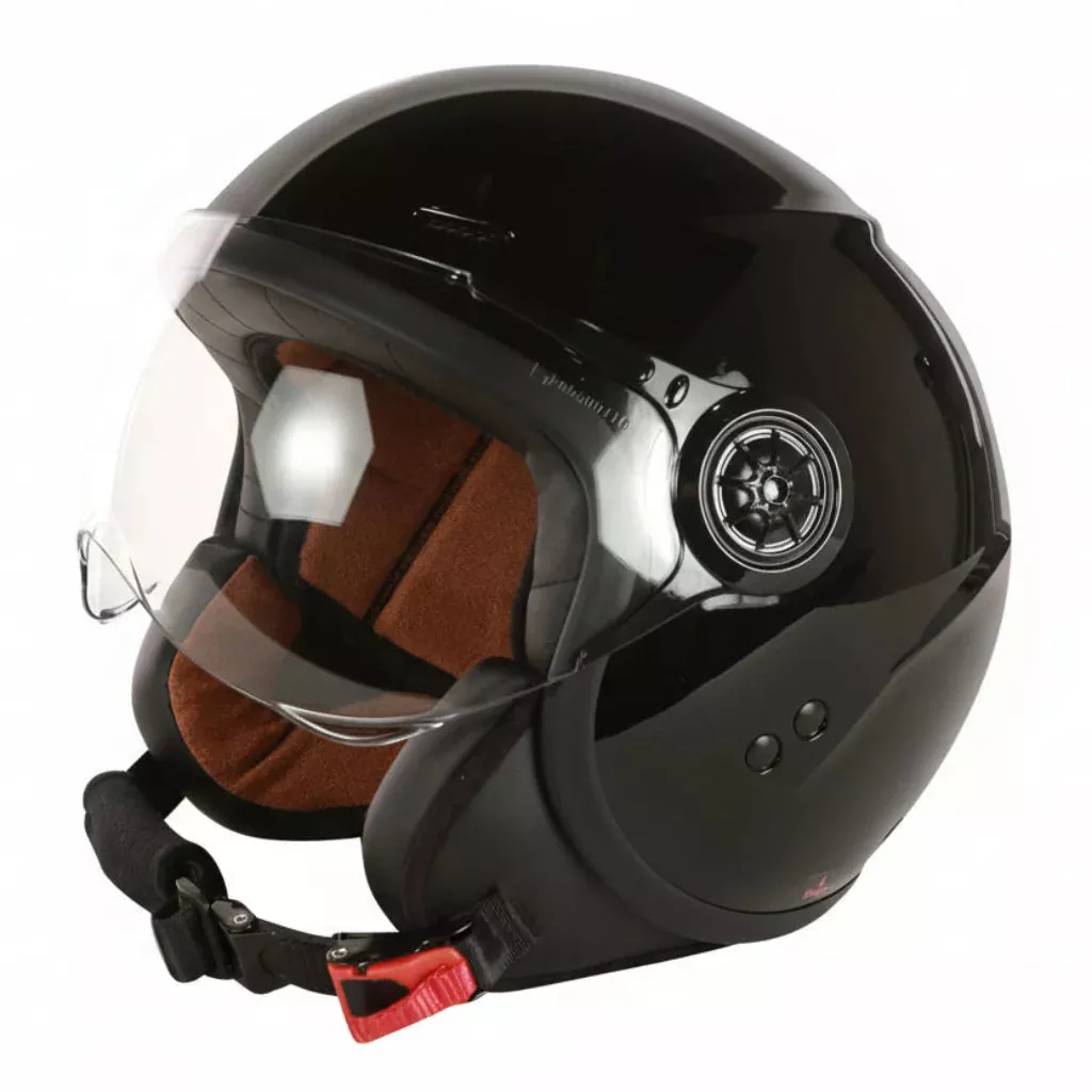 Prima Helmet w/ Shield - Genuine Color Matched Black